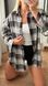 Рубашка из фланели oversized (3цв) "LASAS" недорого от прямого поставщика Sin1522-255_клетка_v фото 5