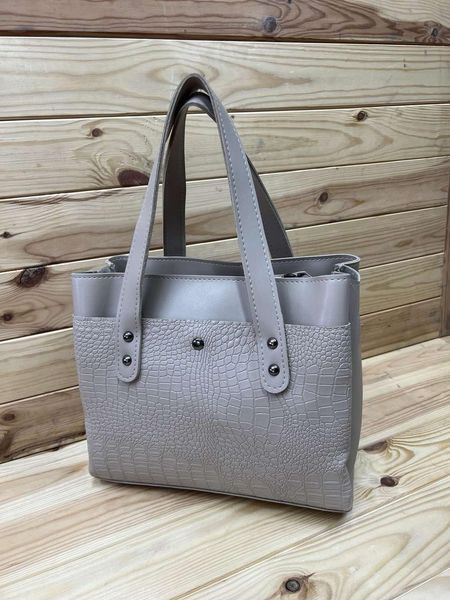 Cумка-тоут женская с ручками из эко-кожи 25*27*12 см. (2 цв.) "STYLE BOX" от прямого поставщика GU3614-070-20i фото