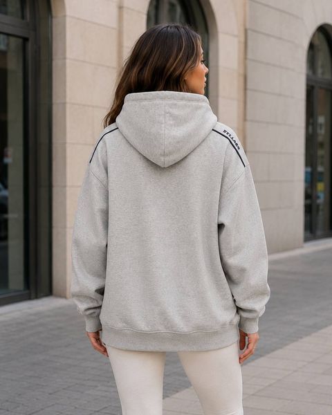 Худі жіноче oversize з трикотажу 42-46 (8кол) "OPTSHOP" недорого від прямого постачальника RIN1553-60020_надпись_v фото