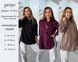 Рубашка оверсайз асимметричного кроя из вельвета S, M, L, XL "REMISTORE" недорого от прямого поставщика Razg3591-SV752_марсал_v фото 3