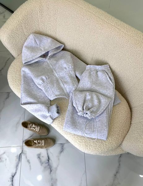Костюм женский корсетная кофта + палаццо трехнитка 42-44,46-48 (3кв) "BLABLADRESS" от поставщика Sin824/825-1681a фото
