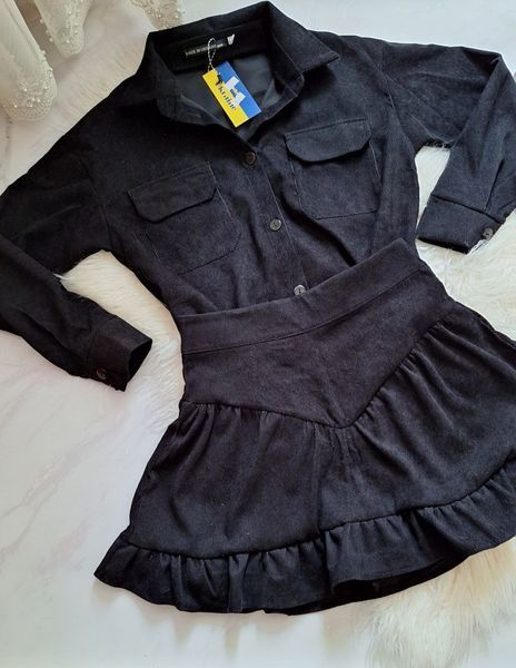 Костюм двойка женский микровельвет 42-44, 46-48, 50-52, 54-56 (3цв)"MILANO LOOK"недорого от прямого поставщика RIN4935-367/1t фото