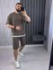 Стильный мужской костюм: футболка и шорты, из двухнитки M, L, XL, XXL (7цв) "VITVIELLI" недорого от прямого поставщика Av4909-1075v фото 5