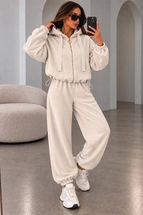 Костюм женский из мягкой замши свободного кроя 48-52, 54-58, 60-64 (4цв) "LELIK" недорого от прямого поставщика 2PLGU1460-446v фото