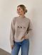 Жіночий в'язаний светр з декоративними таксами та написом 42-48, ONE SIZE (7кол) "OPTSHOP" недорого від прямого постачальника RIN1553-5308v фото 3