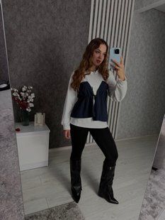 Женский свитшот с имитацией корсета- 42-44, 46-48 "DEVA" недорого от прямого поставщика 2PLGU788-527v фото