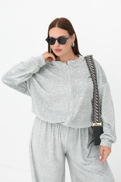 Кофта женская из рубчика 50-52, 54-56, 58-60 (4цв) "PRIMAK" недорого от прямого поставщика AV2421-1717_кофта_v фото