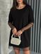 Платье женское креп дайвинг с сеткой 42-44, 46-48, 50-52, 54-56 "MILANO LOOK" от прямого поставщика RIN4935-174t фото 3