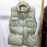 Жилетка женская *Двубортный* на синтепоне укороченная 42-44;46-48 "BARBARA" от прямого поставщика RIN4961-186i фото