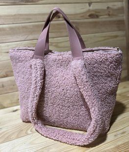 Сумка жіноча хутряна Тедді з ручками 30*41*34*15 см. (2 цв.) "STYLE BOX" від прямого постачальника GU3614-1903i_2 фото