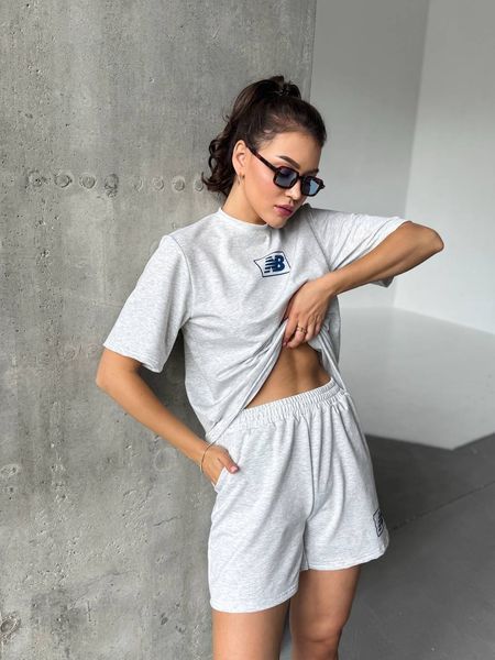 Костюм жіночий з двонитки oversize oversize oversize (42-46) "ZEFIR" недорого від прямого постачальника Sin1012-1441_нб_v фото