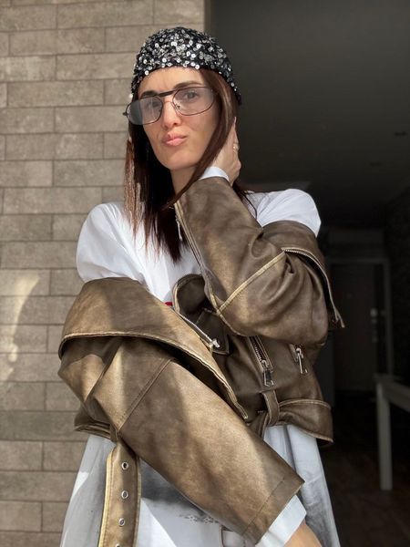 Жіноча шапка з паєтками ONE SIZE (3кол) "MILANO LOOK" недорого від прямого постачальника RIN4935-1002_пайетки_v фото