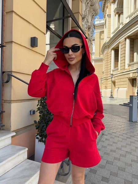 Худі жіноче вільного крою з трикотажу петля S, M, L (6кол) "MOLLY FASHION" недорого від прямого постачальника 2PLGU788-783v фото