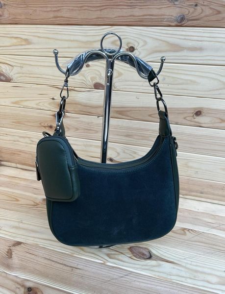 Сумка жіноча маленька кругла натуральний замш 26*17*9 см. (3 цв.) "STYLE BOX" від прямого постачальника GU3614-4378i фото