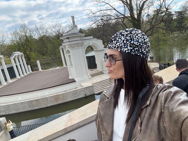 Жіноча шапка з паєтками ONE SIZE (3кол) "MILANO LOOK" недорого від прямого постачальника RIN4935-1002_пайетки_v фото