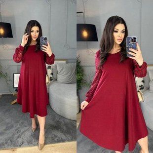 Платье креп-стретч 52-54, 56-58, 60-62, 64-66 (5цв) "FILAT" недорого от прямого поставщика Razg6240-3689r фото