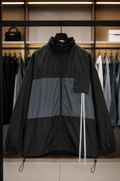 Жіноча вітровка oversize з плащової тканини 42-48, 50-54 (4кол) "ST. COUTURE" недорого від прямого постачальника 2PLGU1438-383_v фото