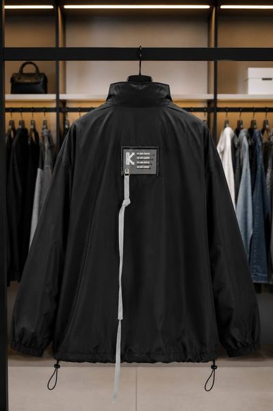 Жіноча вітровка oversize з плащової тканини 42-48, 50-54 (4кол) "ST. COUTURE" недорого від прямого постачальника 2PLGU1438-383_v фото