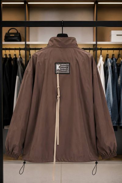 Жіноча вітровка oversize з плащової тканини 42-48, 50-54 (4кол) "ST. COUTURE" недорого від прямого постачальника 2PLGU1438-383_v фото