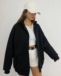 Худі жіноче на змійці тринитка на флісі 42-48 (4кв) "GRAND FASHION" недорого від прямого постачальника Av4663-7068y фото