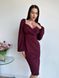 Платье женское коктейльное креп-дайвинг S,M,L,XL "SOKOLOVA" недорого от поставщика 2PLGU1070-269i_марсал фото 1