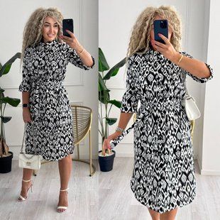 Женское платье коттоновое с пояском S, M, L, XL, 2XL "RemiStore" от прямого поставщика Razg3591-SV653i_2 фото
