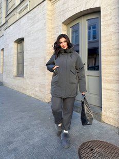 Куртка женская зимняя на холлофайбере 54,56,58,60,62 (4 цв) "LARA-2" недорого от прямого поставщика Razg4409-4301t фото
