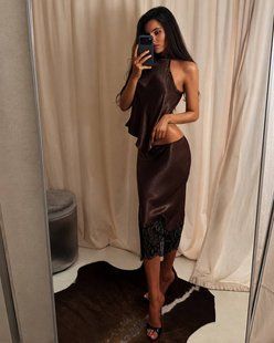 Костюм женский из дабл шовка с мереживной юбкой 42-44, 46-48 (3цв) "ELIZA" недорого от прямого поставщика Rin1555-8037v фото