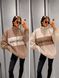 Жіноча вітровка oversize з матової плащової тканини 42-48, 50-54 (4кол) "ST. COUTURE" недорого від прямого постачальника 2PLGU1438-384_ветровка_надпись_v фото 3