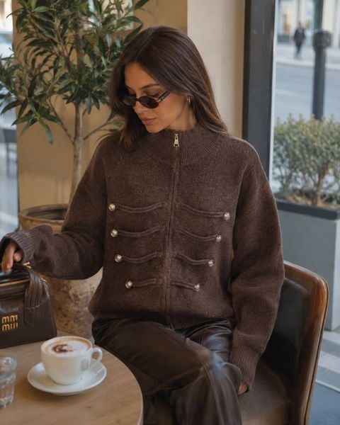Кардиган жіночий з машинного в'язання 42-46 (6кол) "OPTSHOP" недорого від прямого постачальника RIN1553-7593v фото