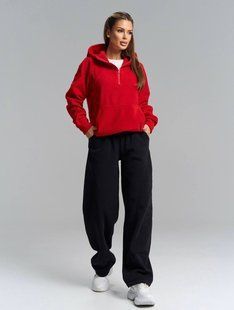 Худи женское из двустороннего флиса S, M, L, XL "REMISTORE" недорого от прямого поставщика Razg3591-SV778_красный_v фото