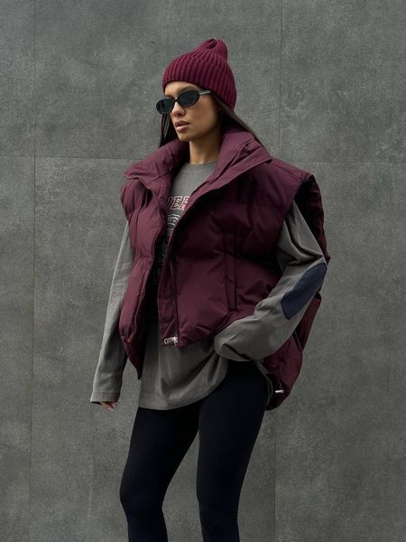 Жилетка жіноча крій oversize 42-48 (3кол) "PAPAFASHION" недорого від прямого постачальника RAZG6260-4204_v фото