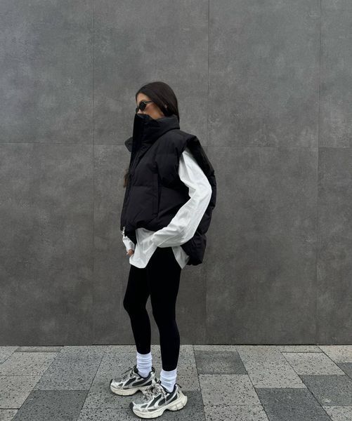 Жилетка жіноча крій oversize 42-48 (3кол) "PAPAFASHION" недорого від прямого постачальника RAZG6260-4204_v фото