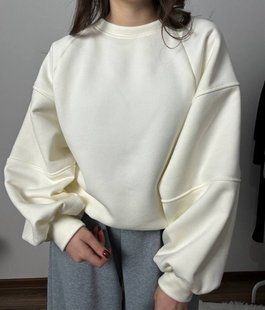Объемное худи женское из трехнитки на флисе 42, 48 (3цв) "MIA BRAND" недорого от прямого поставщика SIN817-029v фото