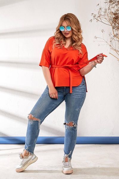 Туника-кимоно двунить 50-52,54-56,58-60,62-64 "LEVMODA " недорого от прямого поставщика Rin2331-459a фото