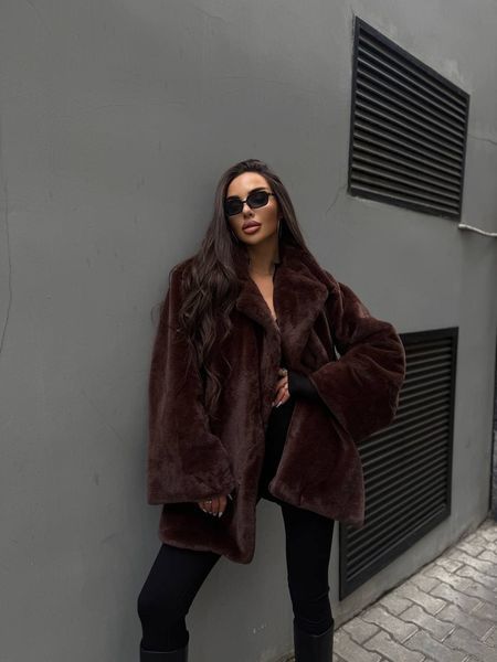 Шубка женская из мутона 42-48, ONE SIZE (6цв) "IREN" недорого от прямого поставщика Rin842-062v фото