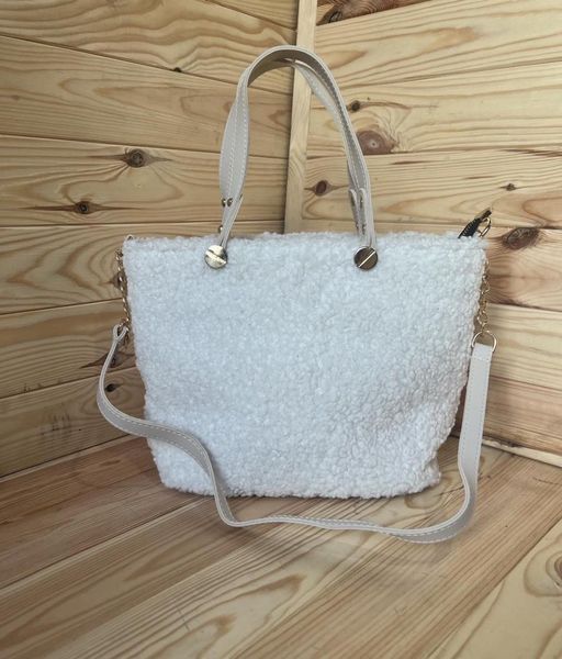 Сумка жіноча з ручками хутряна Тедді 24*33*28*15 см. (4 цв.) "STYLE BOX" від прямого постачальника GU3614-1758i_2 фото